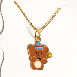 Kawaii Bear Cute Charm Pendant Necklace